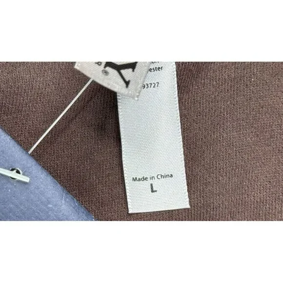 Ouray Sportswear Wild Fire Men's Long Sleeve‎ Brown Sweatshirt Size Large - Picture 8 of 13